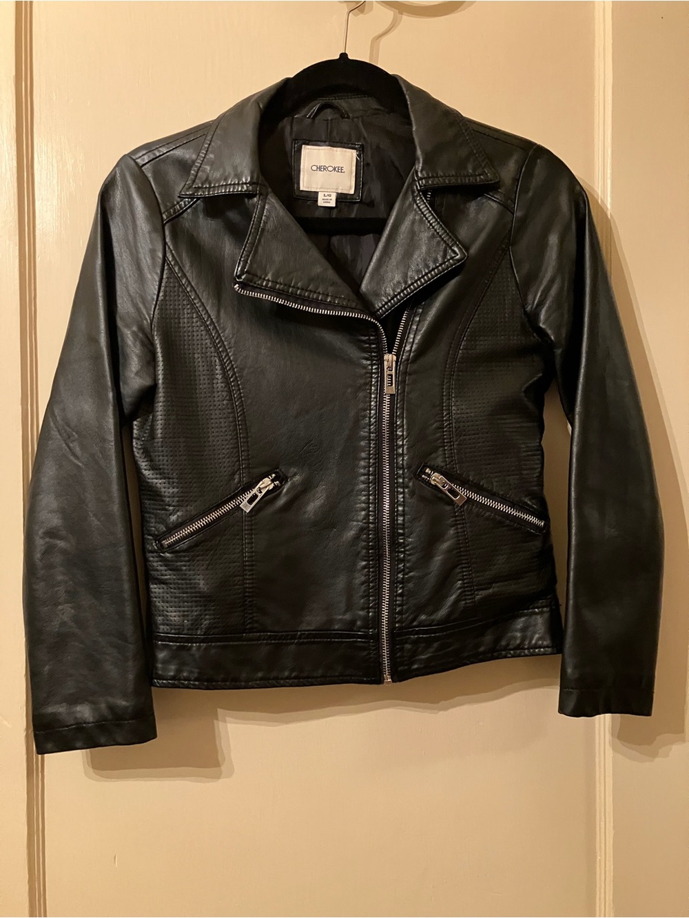 Cherokee Faux Leather Jacket